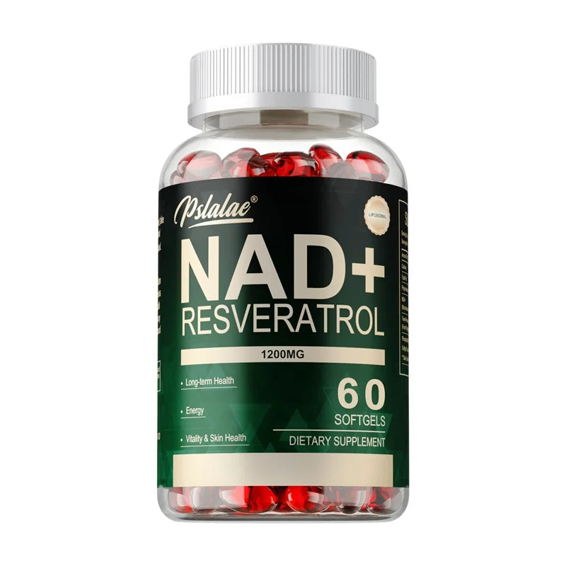 Pslalae NAD+ Resveratrol – Anti-Aging, Energy & Cell Health Supplement