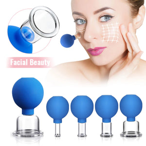 MARFLY Vacuum Cupping Set – Glass Cups for Blood Circulation & Pain Relief