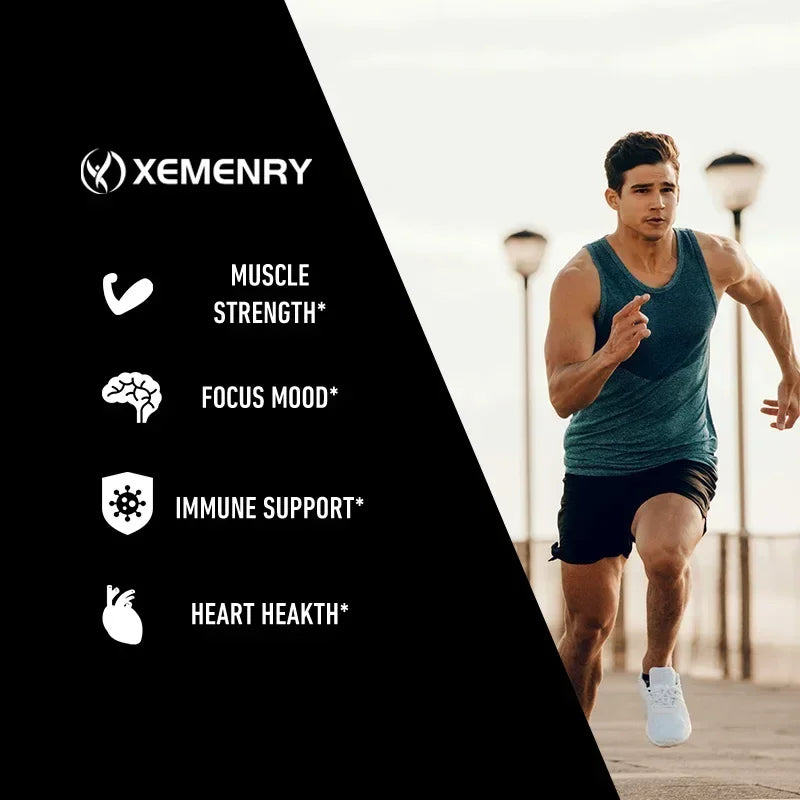 Xemenry Creatine HCl Capsules – Muscle, Energy & Cognitive Boost