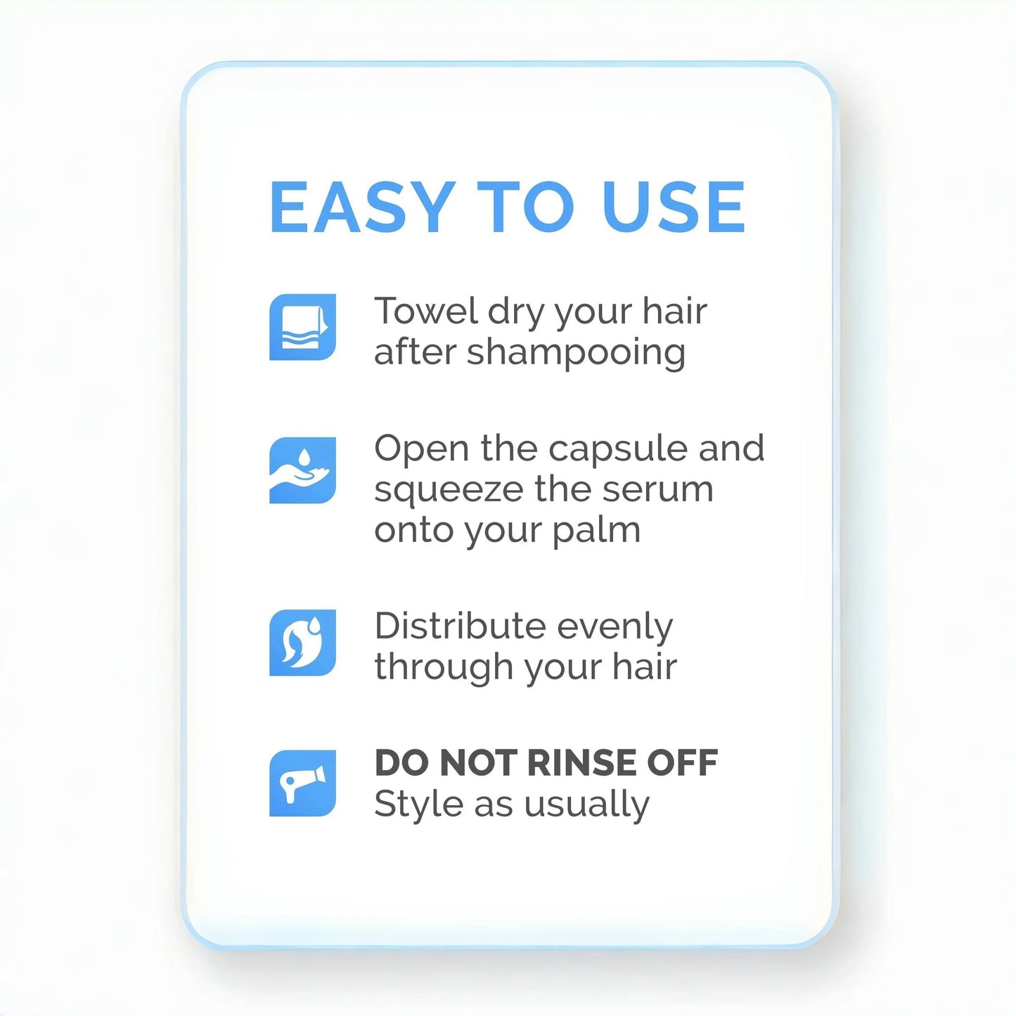 40 Capsules Hair Repair Oil with Vitamins a C E & B5 Hydrating Smoothing No-Rinse Serum for All Hair Types Unisex Adult