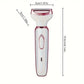 Electric Shaving Kit for Women – SmoothGlide 4-in-1 Wet/Dry Hair Remover