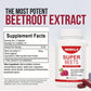 Beetroot Boost Natural Energy & Immunity Supplement 90 Capsules Supports Healthy Blood Pressure & Gut Health for Men & Women
